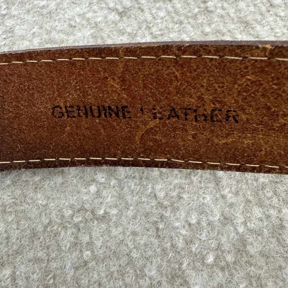Levi’s Brown‎ Genuine Leather Belt Size 38-40 Sturdy Buckle